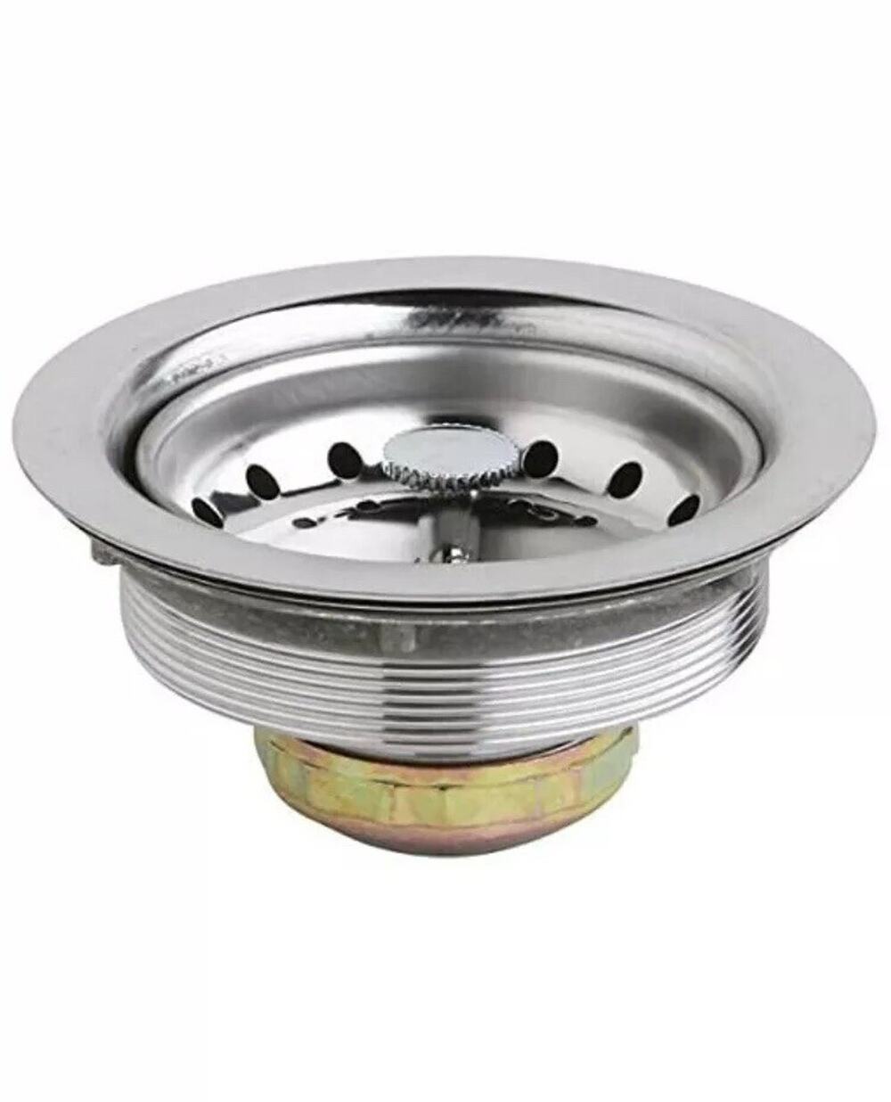 3.5 Inch Drain Stopper Polished Stainless Steel Kitchen Sink Plug Replacement